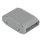 WAGO 207-1373 4x Gelbox Durchgang, für Serie 221, 4mm², Größe 2, grau, IPX8 wasserdicht